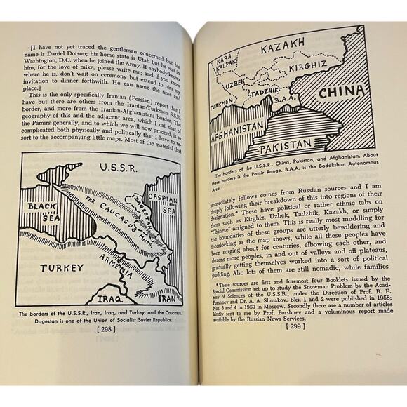 ABOMINABLE SNOWMEN Legend Come To Life Ivan T Sanderson Cryptozoology Bigfoot - Picture 5 of 5